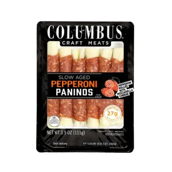 Columbus Pepperoni Panino - 3.9oz image {5}