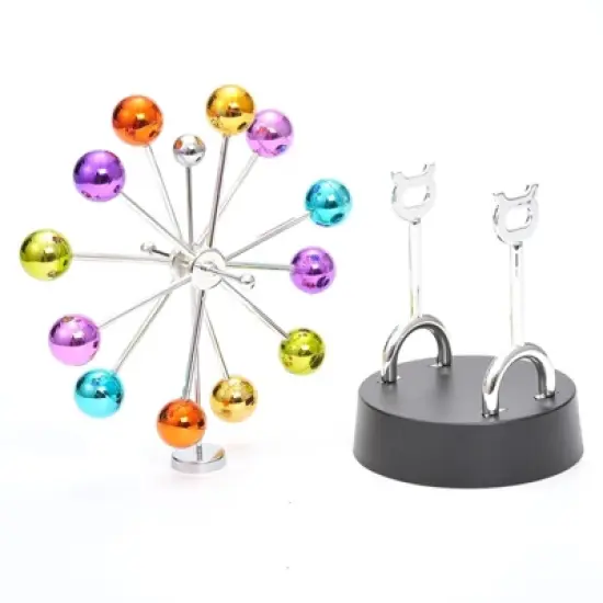 Insten Kinetic Ferris Wheel Perpetual Motion Desk Toy image {3}