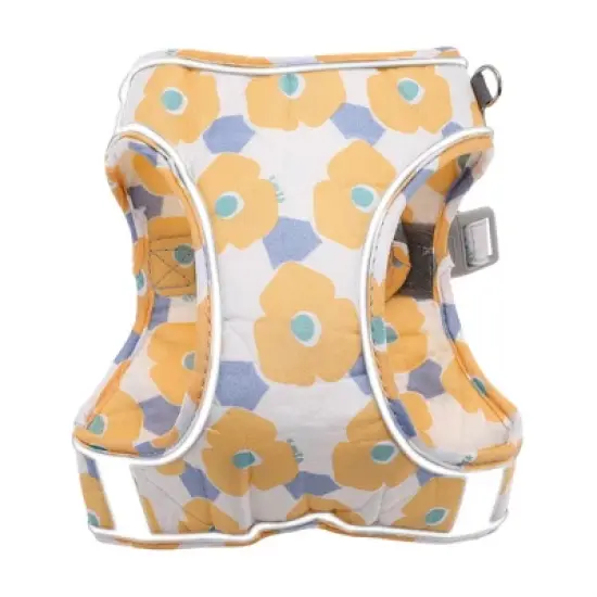 Unique Bargains Dog Harness and Leash with Reflective Strip XS Orange 1 Set image {4}