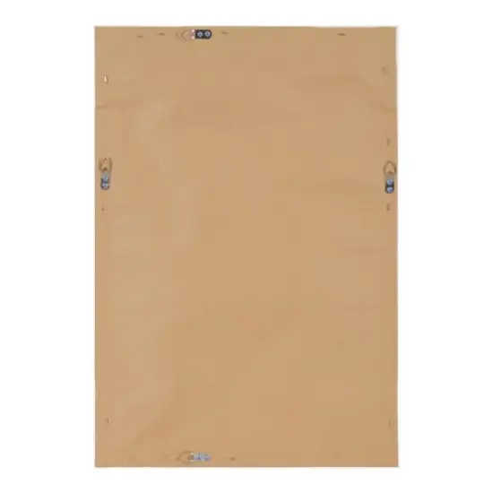 27.5" x 18.5" Bosc Framed Magnetic Dry Erase Gray - DesignOvation image {3}