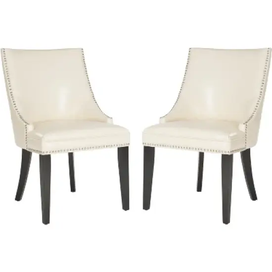 Afton 20"H Side Chair w/ Nail Heads (Set of 2)  - Safavieh image {5}