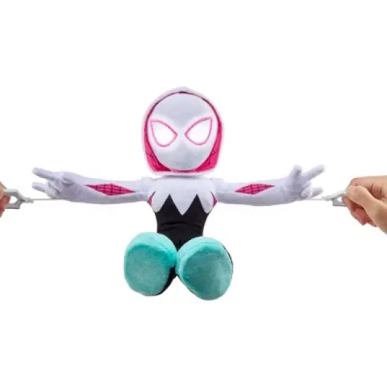 Marvel City Swinging Ghost-Spider Feature Plush image {1}