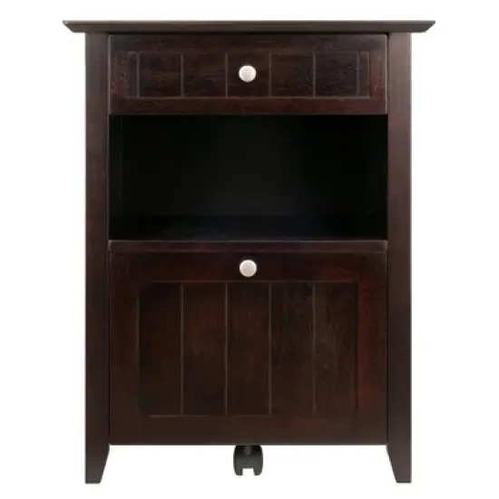Burke File Cabinet Coffee Finish - Winsome image {5}