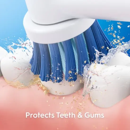 Oral-B Pro 300 Vitality Rechargeable Electric Toothbrush with Brush Head - White image {7}