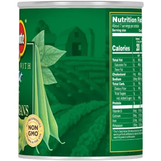 Del Monte Fresh Cut Green Beans 28oz. image {1}