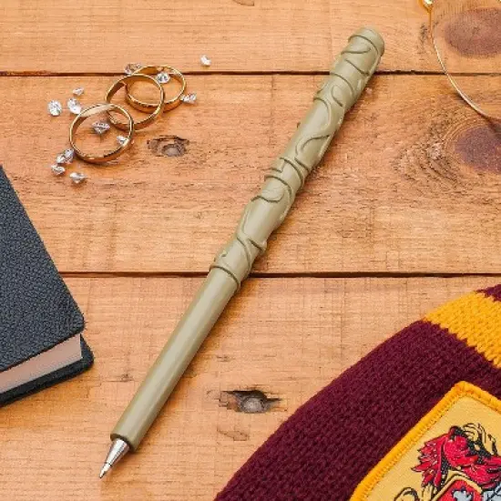 Paladone Products Ltd. Harry Potter Wand Pen | Hermione Granger's Wand | Black Ink image {1}