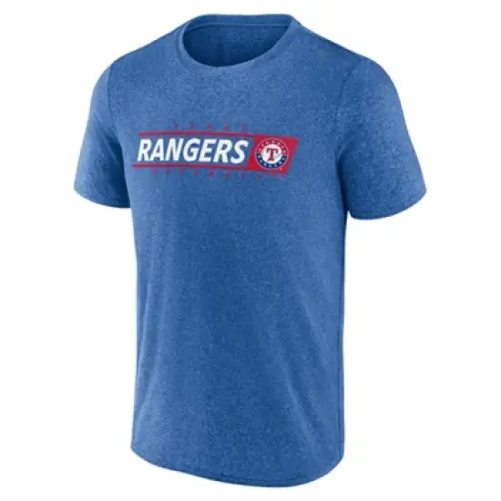 MLB Texas Rangers Men's Short Sleeve Poly T-Shirt image {1}