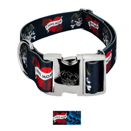 Country Brook Petz HossFit Jr Wide Premium Dog Collar - Attitude Collection image {4}