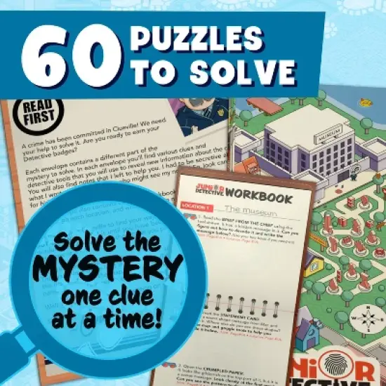 Buffalo Games Junior Detective Mysteries Card Game: Educational Problem Solving, Includes Cards & Instructions image {4}