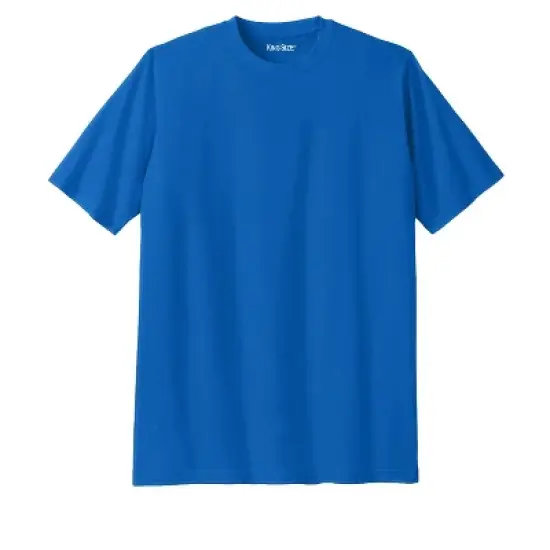KingSize Men's Big & Tall Shrink-Less&trade; Lightweight Crewneck T-Shirt image {3}