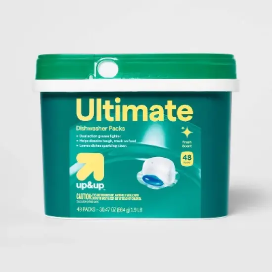 Ultimate Dishwasher Detergent Packs - up&up&trade; image {4}