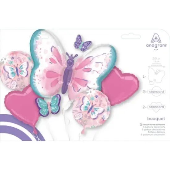 Flutters Happy Birthday Balloon Bouquet image {1}