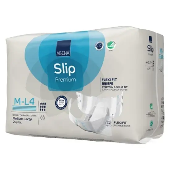 Abena Slip Flexi Fit Adult Incontinence Brief M Heavy Absorbency Breathable, 1000021166, 21 Ct image {3}