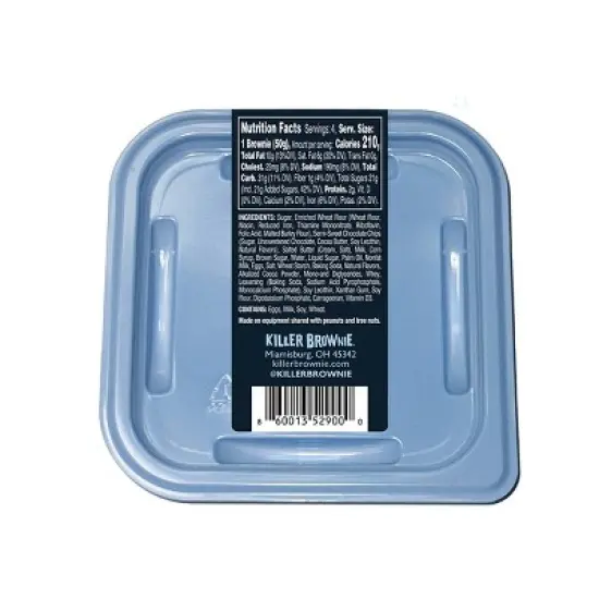 Killer Brownie Cookie Dough Brownie with Caramel - 7oz/4ct image {1}