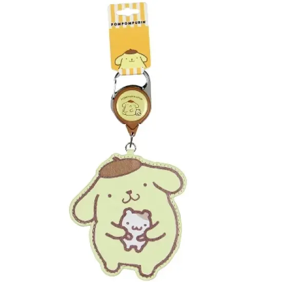 Hello Kitty Pompompurin Retractable Lanyard for Keys Keychain ID Badge Holder image {2}