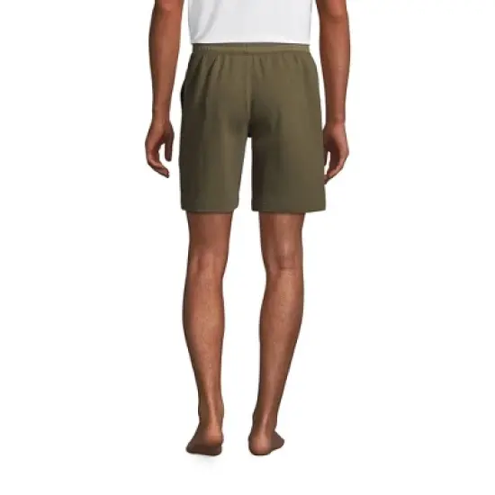 Lands' End Men's Waffle Pajama Shorts image {2}