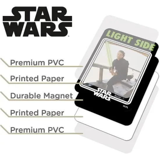 NMR Distribution Star Wars Light Side Dark Side Double Sided Dishwasher Magnet image {1}