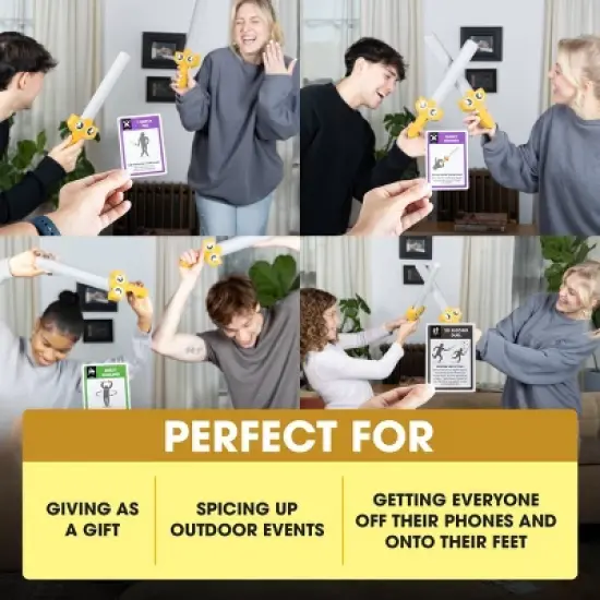 Exploding Kittens Let's Hit Each Other With Fake Swords Party Game image {8}