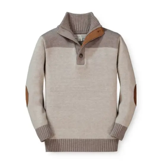 Hope & Henry Boys' Mock Neck Sweater, Infant image {7}