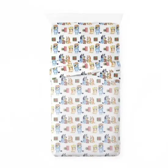 Bluey Twin Holiday Sheet Set image {4}