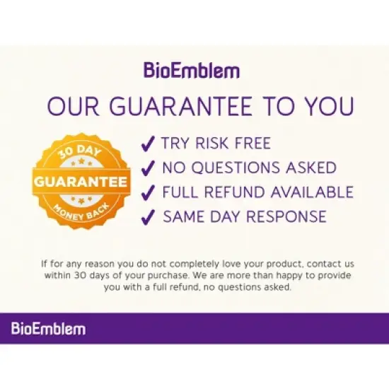 BioEmblem Natural Sleep Aid for Adults with Melatonin 60ct image {5}