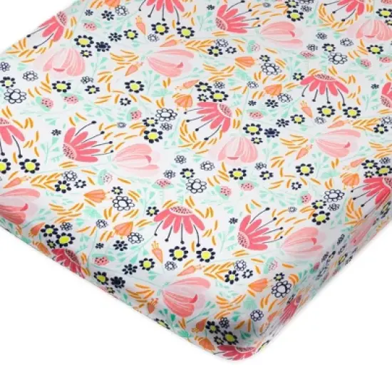 Honest Baby Organic Cotton Fitted Crib Sheet image {7}