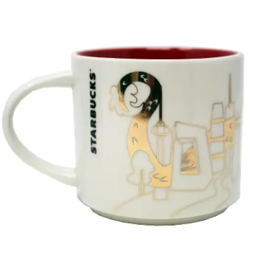 Starbucks You Are Here Series China Ceramic Mug, 14 Oz image {1}