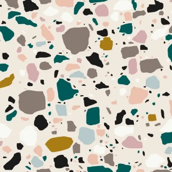 Olivia Upholstered Headboard Terrazzo Emerald Ochre - Cloth & Company image {4}