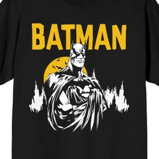 Batman Gotham City Men's Short Sleeve Shirt & Sleep Shorts Set image {2}