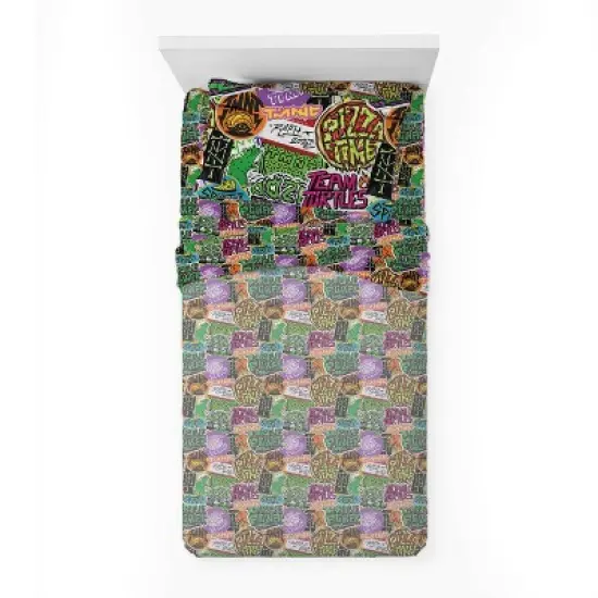 Teenage Mutant Ninja Turtles Twin Kids' Sheet Set image {6}