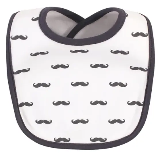 Hudson Baby Infant Boy Cotton Bibs 10pk, Ladies I Have Arrived, One Size image {2}