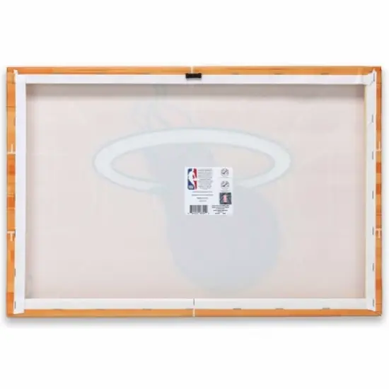 NBA Miami Heat Court Canvas Wall Sign image {2}