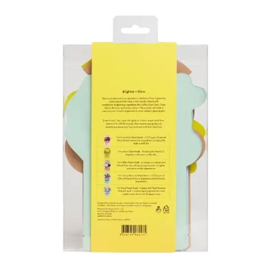 TONYMOLY Brighten & Glow Sheet Mask Set image {1}