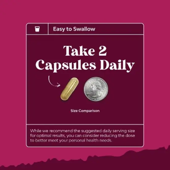 Urinary Tract Support Supplement, High Potency D-Mannose with Cranberry Juice Powder & Dandelion for Urinary Tract Health, Nature's Craft, 30ct image {5}