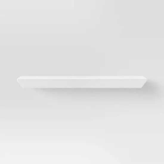Wedge Shelf with Rod Bracket White - Threshold&trade; image {2}