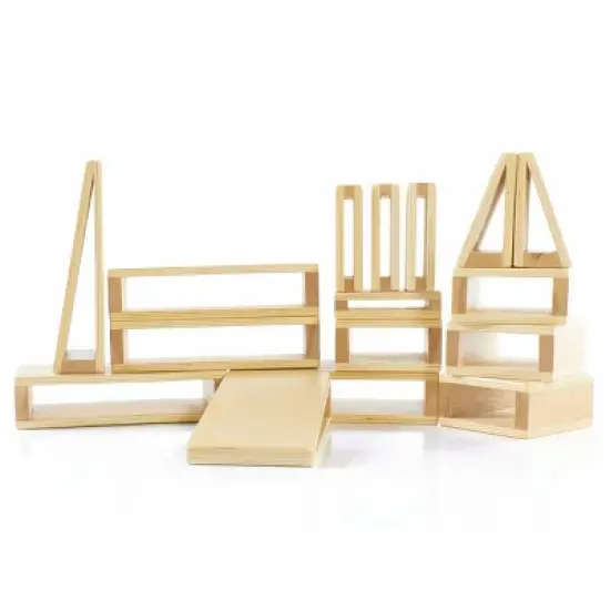 Kaplan Early Learning Junior Hollow Block Set  - 16 pcs image {1}