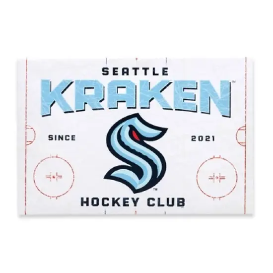 NHL Seattle Kraken Rink Canvas image {5}