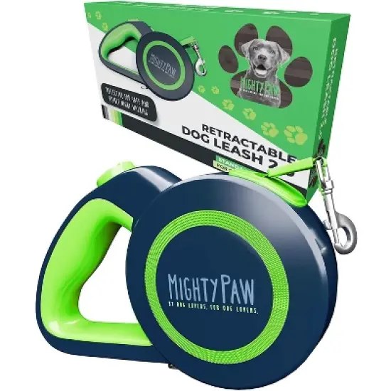 Mighty Paw Retractable Dog Leash | 16ft for Dogs 0-50 or 50-100 lbs image {4}