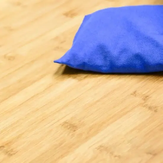 GoSports Bamboo Regulation Size Bamboo Cornhole Set, Includes 8 Bean Bags & Carrying Case image {2}