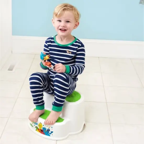 Sesame Street 2-Tier Step Stool image {9}