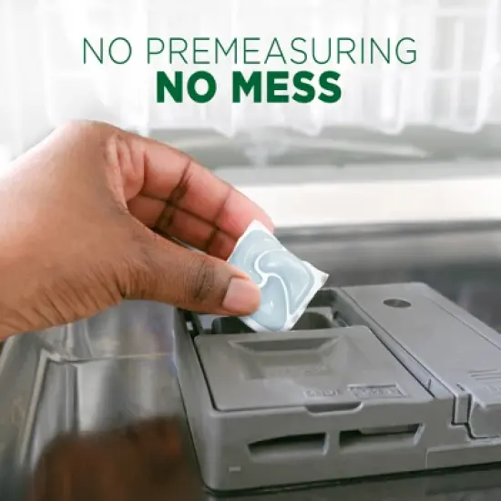 Cascade Lemon Essence Scent Free & Clear ActionPacs Dishwasher Detergent Pods - 62ct image {5}