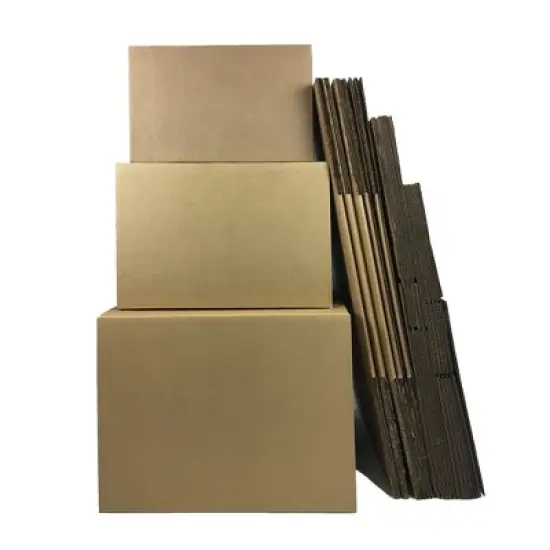 UBMOVE Moving Kit #4 - 24 Boxes Combo Small, Medium, Large Boxes And Labels image {3}
