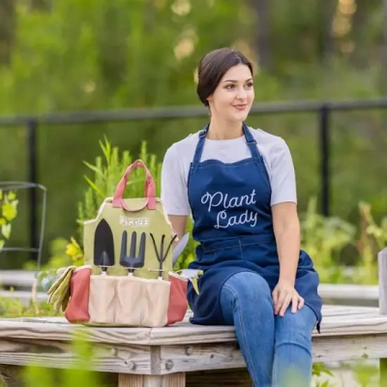 Gardening Tools Set of 10 Pieces - Complete Garden Tool Kit Comes with Bag, Gloves, Garden Tool Set with Spray Bottle Indoors & Outdoors &ndash; Play22Usa image {7}