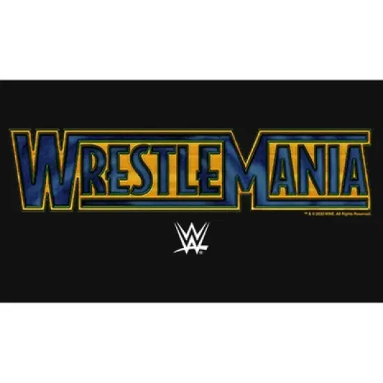 Girl's WWE Wrestlemania Logo T-Shirt image {1}