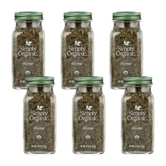 Simply Organic Thyme - Case of 6/.78 oz image {6}