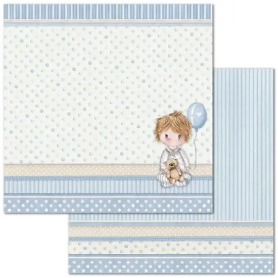 Stamperia Double-Sided Paper Pad 12"X12" 10/Pkg-Little Boy, 10 Designs/1 Each image {3}