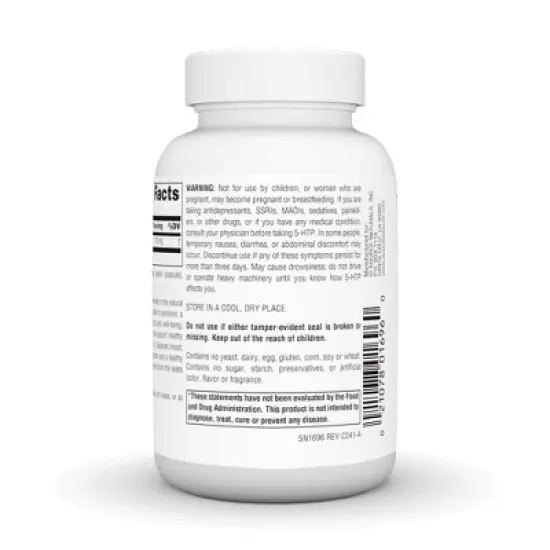 5-HTP 100mg by Source Naturals, Inc.  -  120 Capsule image {2}