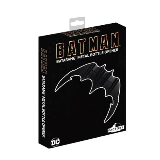 Factory Entertainment Batman (1989) Batarang Metal Bottle Opener image {3}