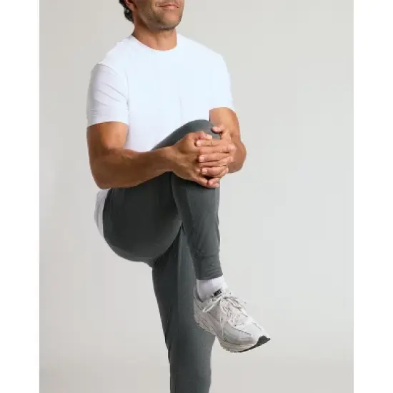 Men's Charcoal Heather Gray Active Joggers - True Classic image {5}