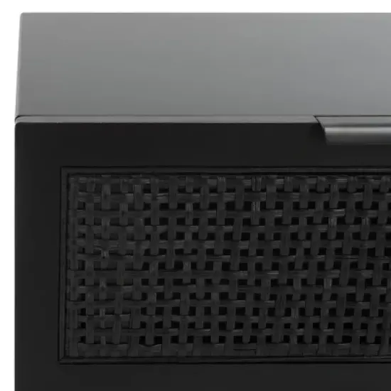 Baisley 2 Drawer Rattan Night Stnd - NST5003 - Safavieh image {7}